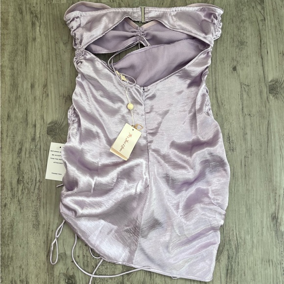 For Love & Lemons Cinched Cut Out Mini Dress new with tag (NWT) - Picture 7 of 7